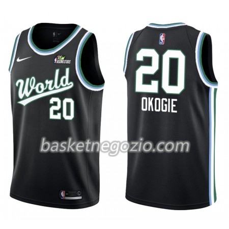 Canotte Uomo Minnesota Timberwolves Josh Okogie 20 Nike 2019 Rising Star Swingman